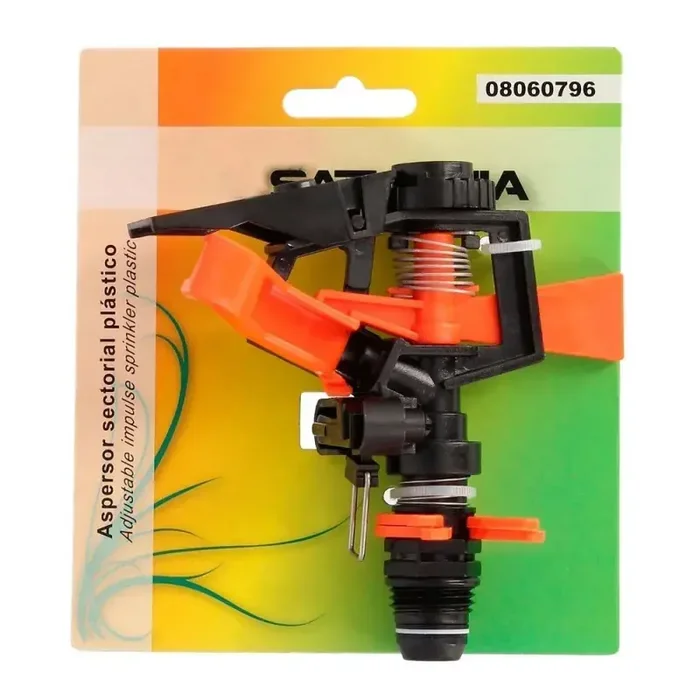 Aspersor Riego Regulable Sectorial Plástico Toma 1/2″ Fabricado En plástico, Riego De Jardines / Césped