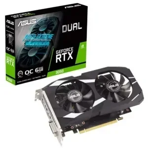 ASUS DUAL GEFORCE RTX 3050 OC EDITION TARJETA GRAFICA 6GB GDDR6 – HDMI, DVI, DISPLAYPORT
