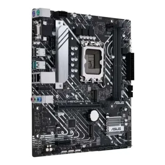 Asus Prime H610M-A D4 CSM Placa Base Intel1700 2x DDR4 – HDMI, M.2, PCIe3.0, 4x Sata III, USB 3.2, MicroATX