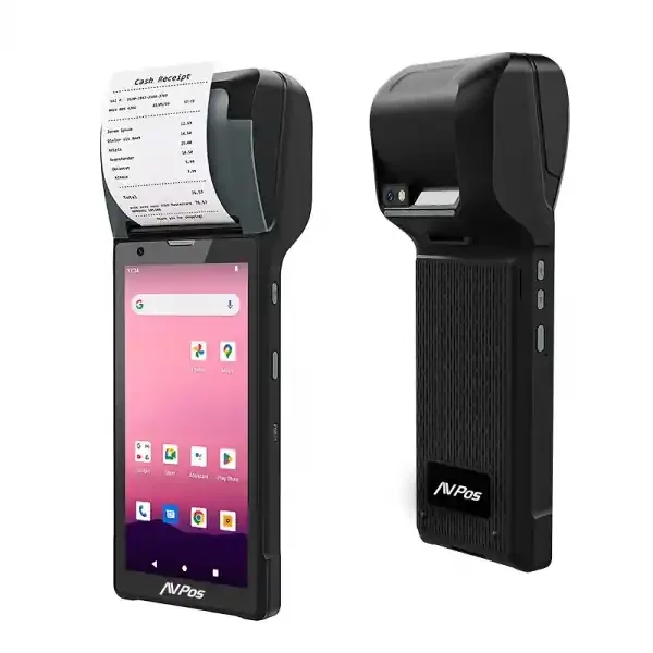 AVPos Capturador PDA Impresora TC600 6″ OctaCore – 4GB – 128GB – WIFI BT NFC 4G – 2800mAh – Escaner de Codigos de Barras 2D