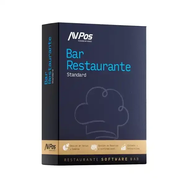 AVPos Licencia Bar/Restaurante Version Standard – Licencia Electronica