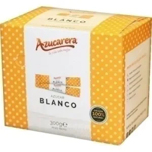 AZUCAR BLANCA EN SOBRES DE 6G CAJA DE 50 SOBRES