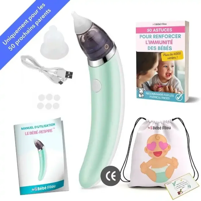 Baby-Breathe™ – Aspirador nasal seguro