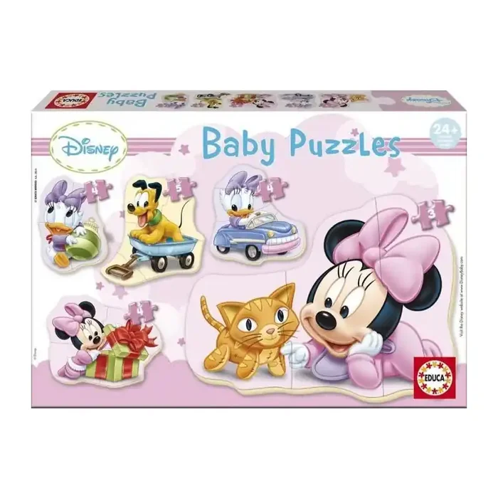 Baby puzzles baby Minnie Mouse de Educa Borras- Tienda de juguetes