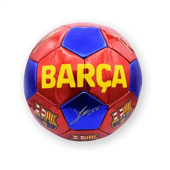 Balón Fútbol Club Barcelona clasico firmas jugadores Talla 5 grande producto oficial