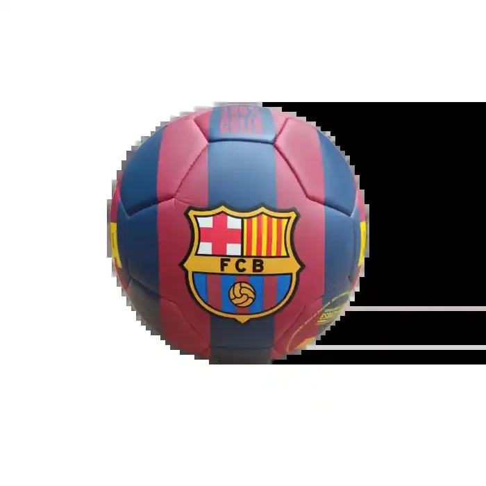 Balón Fútbol Club Barcelona franja azul escudo grande grande talla 5 similar al reglamentario producto oficial