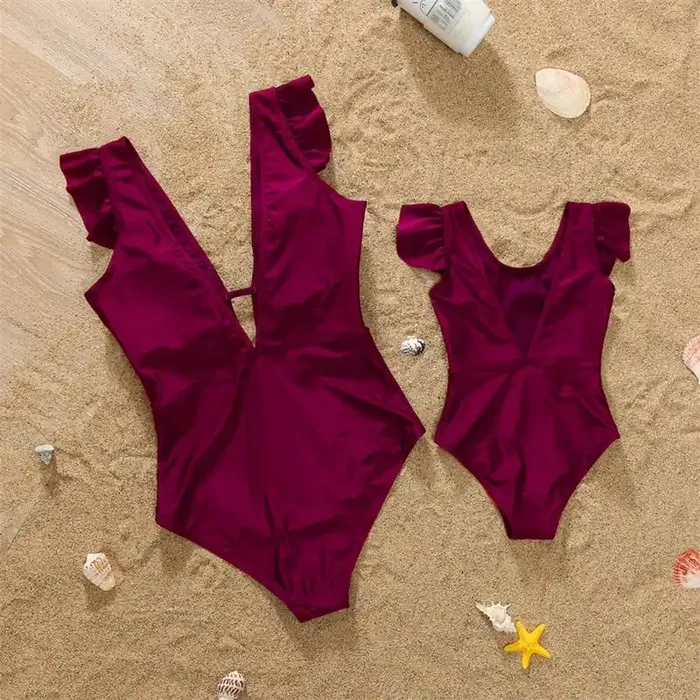 Bañador a juego bikini mamá bebé niña