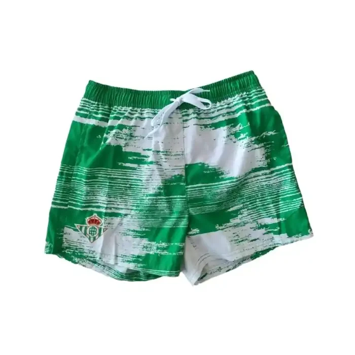 Bañador Real Betis Balompié adulto verde y blanco con bolsillos producto oficial