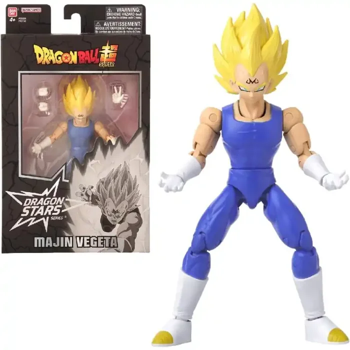 Bandai – Dragon Ball Bandai Super Dragon Stars 17cm Anime Figura-Majin Vegeta
