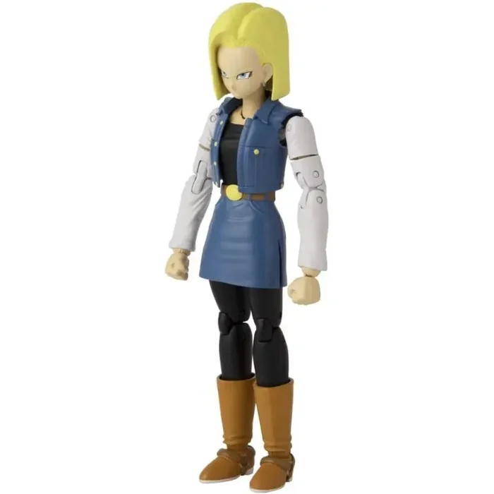 Bandai – Dragon Ball Super – Figura de acción Deluxe ANDROIDE 18 – 17 cm aprox