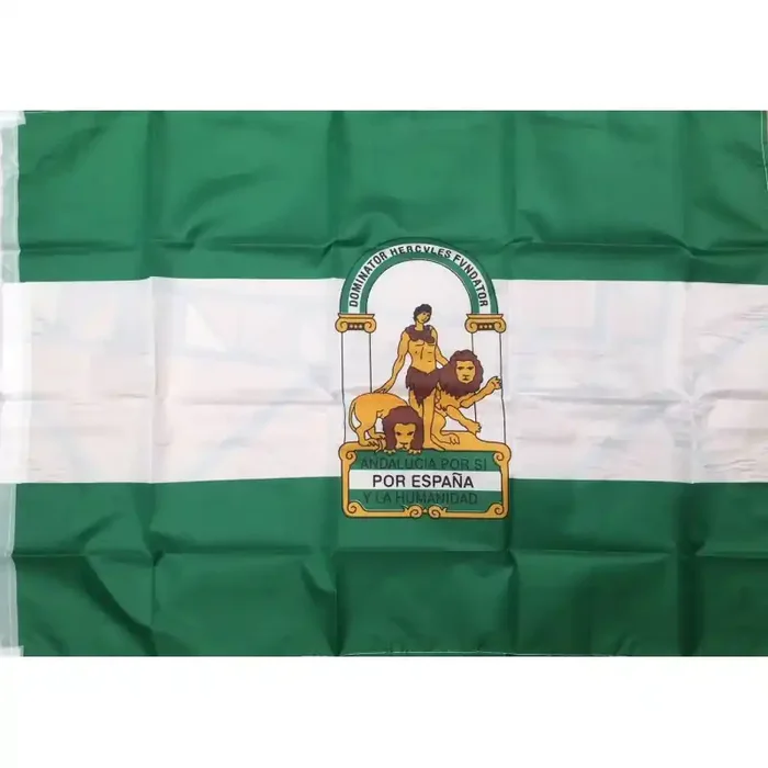 Bandea Andalucía 90x60cm adaptada para poner palo