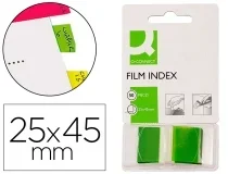 Banderitas Separadoras Qconnect Verdes Dispensador De 50 Unidades Kf03635