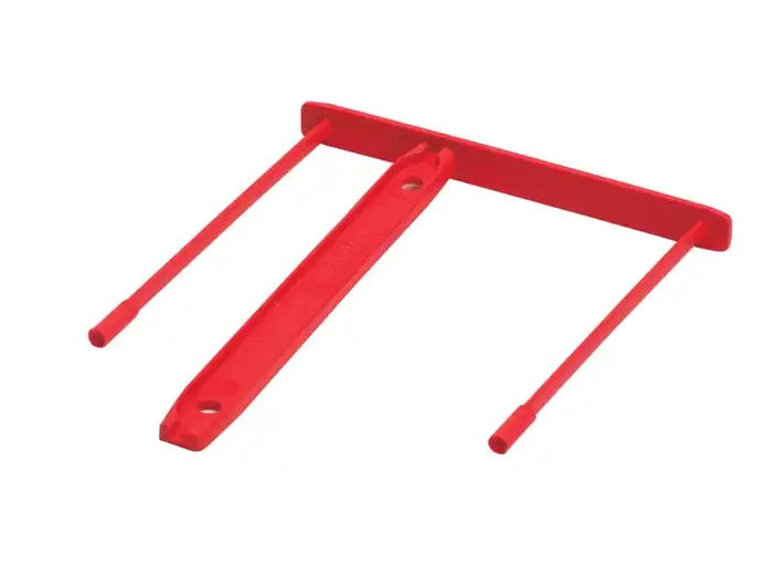 Bankers Box Pack de 100 Fastener de 92mm de Plastico – Facilitador de Traspaso de Papeles – Capacidad de Hasta 500 Hojas