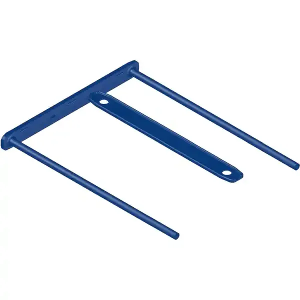 Bankers Box Pack de 50 Fastener de 85mm de Plastico – 2 Piezas de Polipropileno Reciclado Semirigido – Facilitador en El Traspaso de Papeles – Capacidad de Hasta 600 Hojas