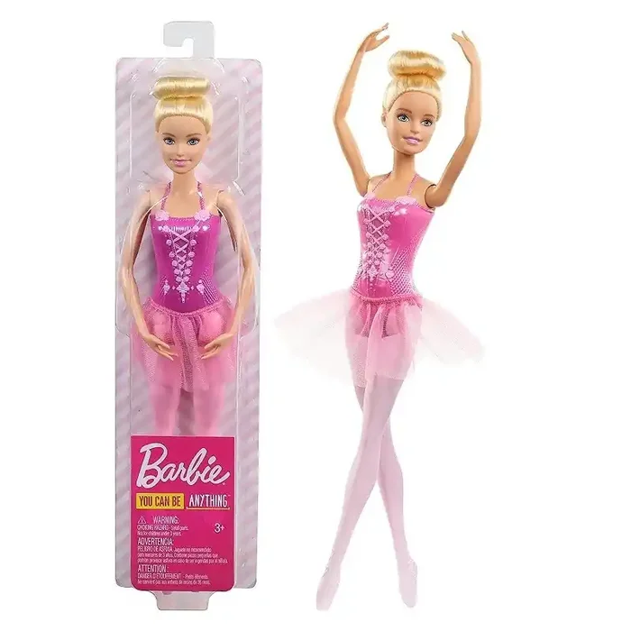 Barbie- Bailarina de Ballet Rubia Muñeca Niños +3 Años Mattel GJL59