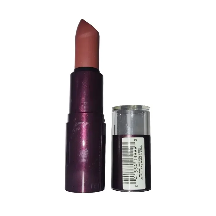 Barra Pintalabios Maybelline New York color 450 Raisin 3,9gramos 100% pigmentos de minerales