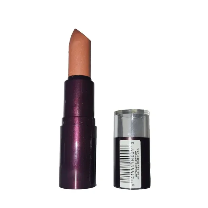 Barra Pintalabios Maybelline New York color 550 Sand 3,9gramos 100% pigmentos de minerales