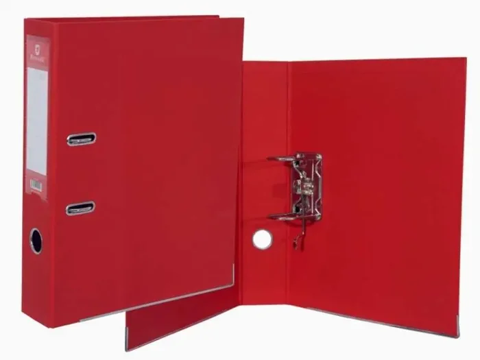 Bismark Archivador A-Z PVC Formato Fº Lomo 75 – Gran Resistencia – Tarjetero en el Lomo – Cartoneras Metalicas en el Borde Inferior – Mecanismo de Palanca