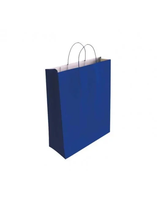 BISMARK CAJA 25 BOLSAS CELULOSA ASA RETORCIDA 27X12X37CM AZUL – 329830