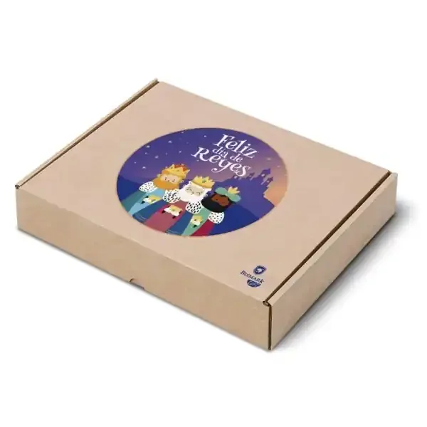 Bismark Caja de Carton Plegable Reyes Magos – Medidas 35x25x6cm (12 uds)