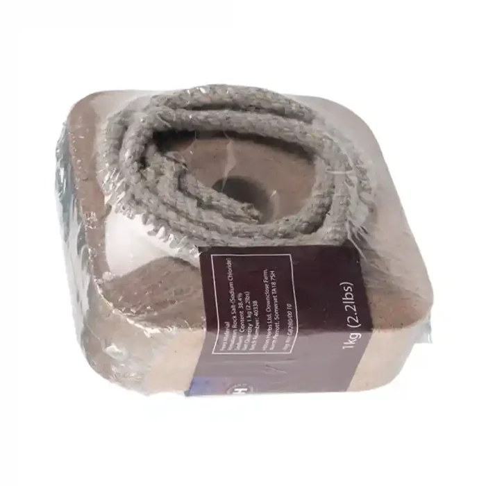 Black Himalayan Rock Salt Hilton Herbs 1 Kg Bloque de sal negra del Himalaya Favorece el funcionamiento digestivo