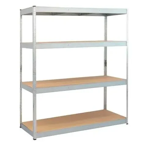Blim Estanteria Galvanizada 4 Baldas Ajustables – Medidas 180x160x60cm – Peso Max. 600kg por Balda
