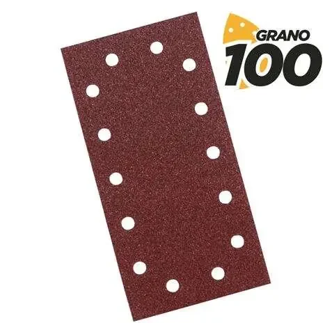 Blim Pack de 10 Lijas para Lijadora BL0123 – Grano 100 – Formato Rectangular
