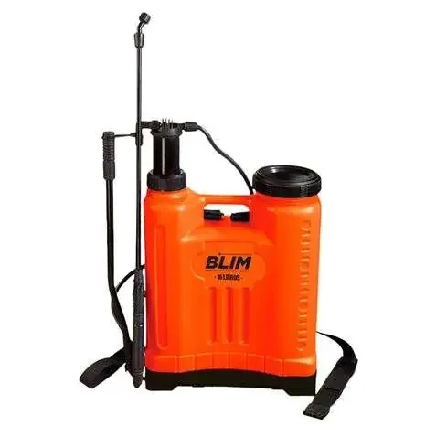 Blim Sulfatadora de Espalda Manual 16L – Bomba con Presion hasta 4 bar – Boquilla Regulable – Diseño Tipo Mochila
