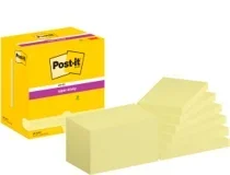 Bloc De Notas Adhesivas Quita Y Pon Postit Super Sticky 76×127 Mm 7100290175 , Amarillo