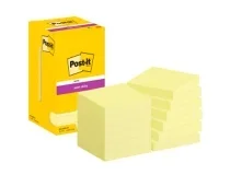 Bloc De Notas Adhesivas Quita Y Pon Postit Super Sticky 76×76 Mm 70005197887 , Amarillo