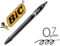 Boligrafo Bic Gelocity Quick Dry Retractil Tinta Gel Negro Punta De 0,7 949873