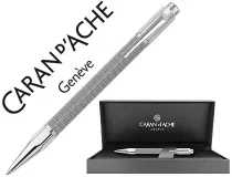 Boligrafo caran dache varius ivanhoe cota de malla acero gris placado rodio Caran d ache 4480014