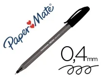 Boligrafo Paper Mate Inkjoy 100 Punta Media Trazo 1mm Negro Papermate S0957120