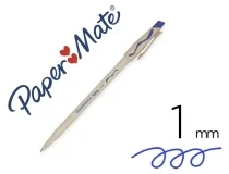 Boligrafo replay azul con goma de borrar Papermate S0190824