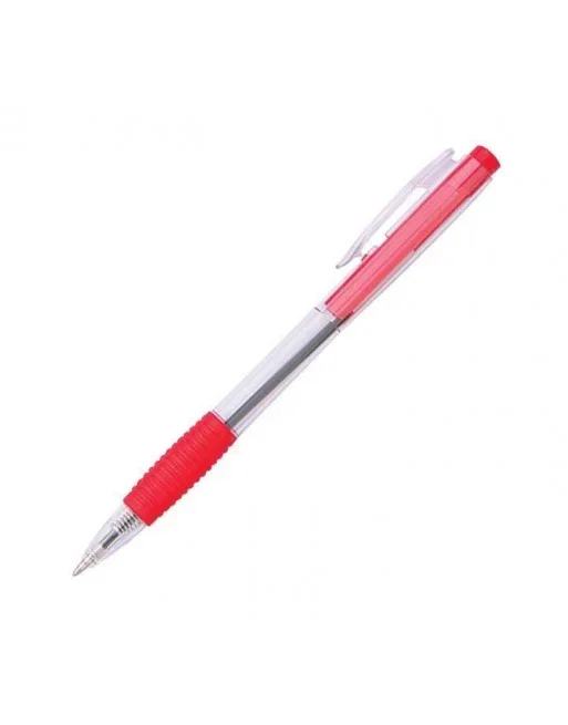 BOLIGRAFO RETRACTIL CLICKER 0.7MM ROJO – FO51503
