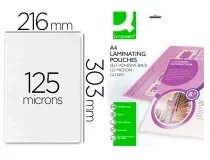 Bolsa De Plastificar Qconnect 303 X 216 Mm 125 Mc Din A4 Kf24056