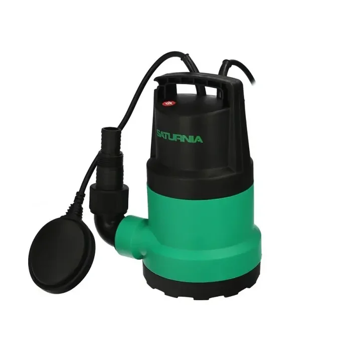Bomba Aguas Limpias Sumergible 250 Watt. 5.500 lts/hora, Profundidad 5 Mts, Elevación 4,5 mts. Diámetro 2-3 mm.