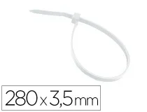 Brida 3m Para Interior Blanca 280×3,5 Mm Bolsa De 100 Unidades Ke234000120