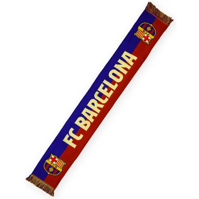 Bufanda Fútbol Club Barcelona tamaño 140x20cm producto oficial