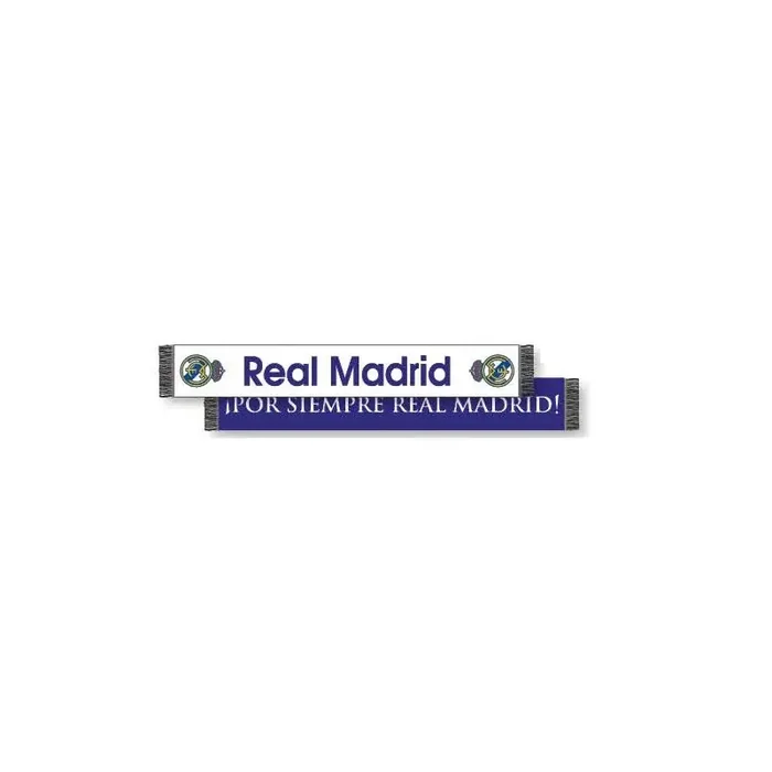 Bufanda Real Madrid doble POR SIEMPRE REAL MADRID