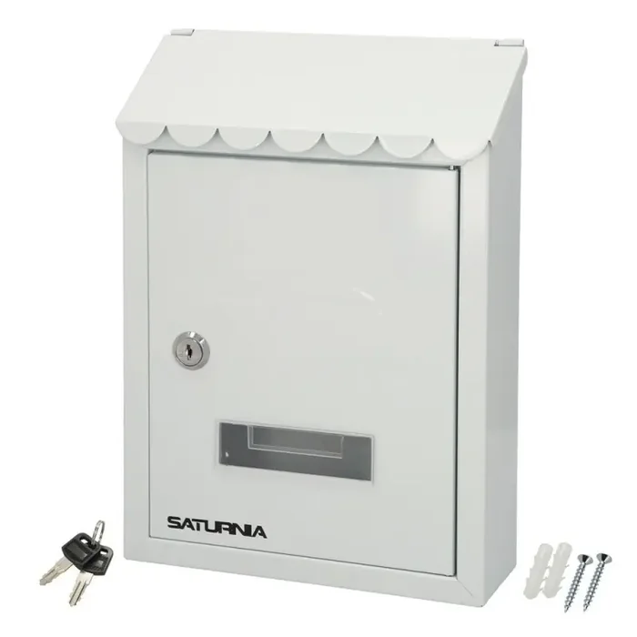 Buzón Exterior 205 x 300 x 70 mm. Blanco