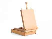 Caballete pintor Winsor&newton liffey madera sobremesa caja 7006555