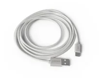 Cable Groovy Usba A Tipo C Longitud 2 Mt Color Blanco Grcblty2m2.0ac01