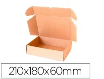 Caja automontable Qconnect para ecommerce y regalo carton reciclado canal simple 3 KF14308