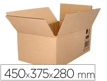 Caja para embalar Qconnect americana ultra resistente carton reciclado canal doble 7mm KF14284