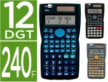 Calculadora Liderpapel Cientif Ica Xf35 240 Funciones Con Tapa Solar Y Pilas 163500