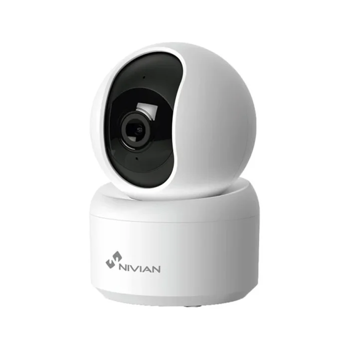 Camara de vigilancia nivian rotativa interior color blanco