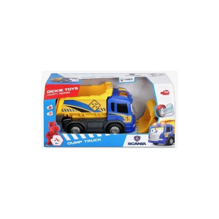 Camión volquete scania 25 cm con luz y sonido – Envio urgente