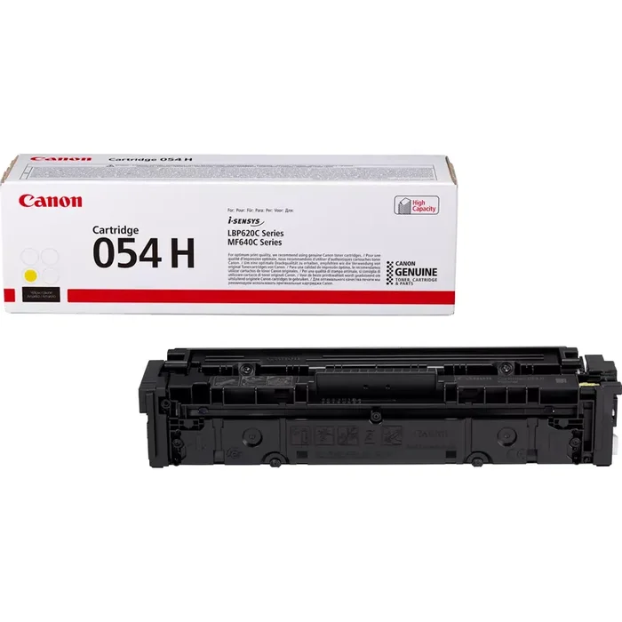 Canon 054H Amarillo Cartucho de Toner Original – 3025C002