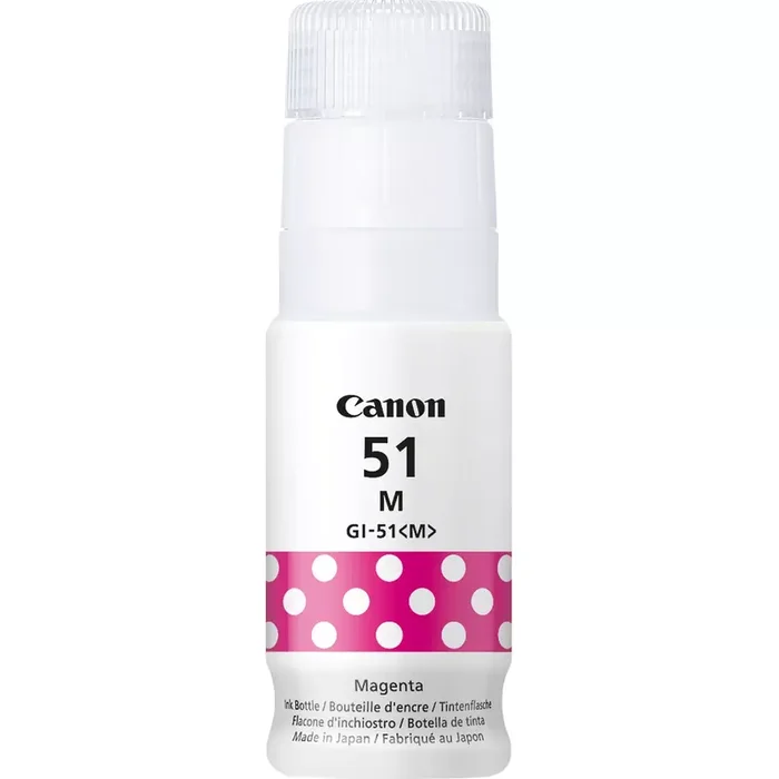 Canon GI51 Magenta Botella de Tinta Original – GI51M / 4547C001